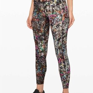 Lululemon Fast and Free Tight II 25" *Non-Reflective Nulux size 12